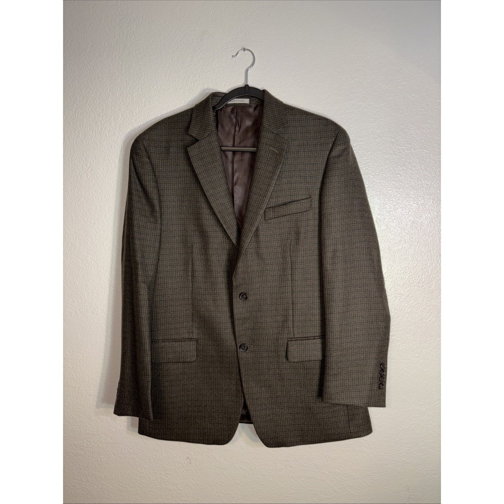 Lauren Ralph Lauren Sport Coat Vintage 40R‎ Houndstooth Lambswool Jacket Blazer